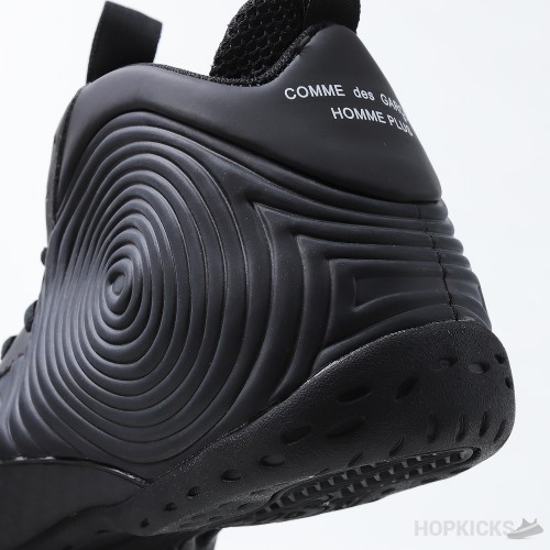 CDG x Air Foamposite One Plus Black