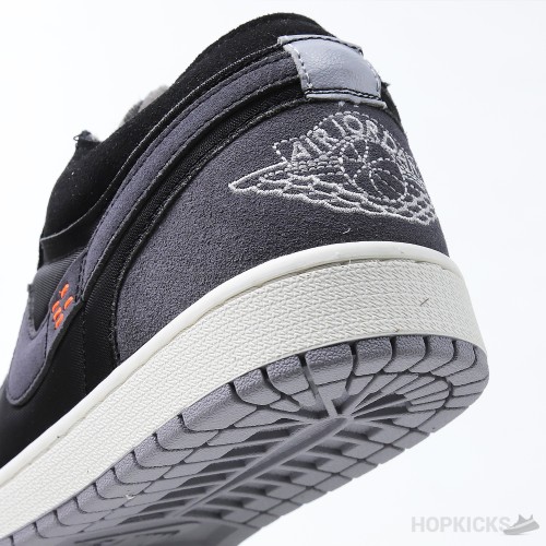 Air Jordan 1 Low Craft Inside Out Black