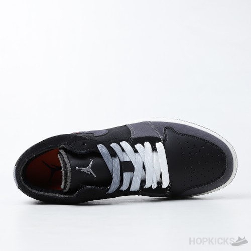 Air Jordan 1 Low Craft Inside Out Black