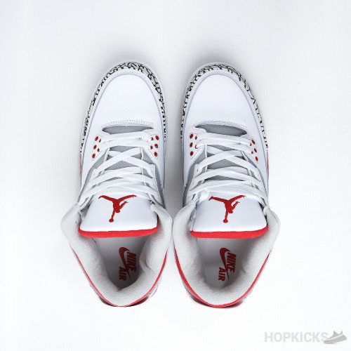 Air Jordan 3 Retro 'Fire Red' (Premium Batch)