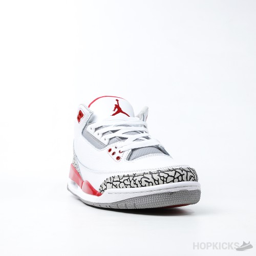 Air Jordan 3 Retro 'Fire Red' (Premium Batch)