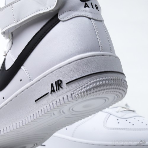 Nike Air Force 1 High White Black (Dot Perfect)