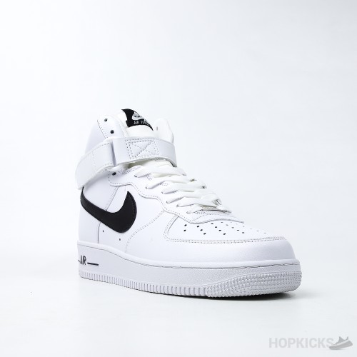 Nike Air Force 1 High White Black (Dot Perfect)