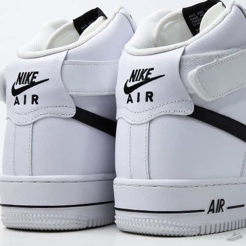 Nike Air Force 1 High White Black (Dot Perfect)