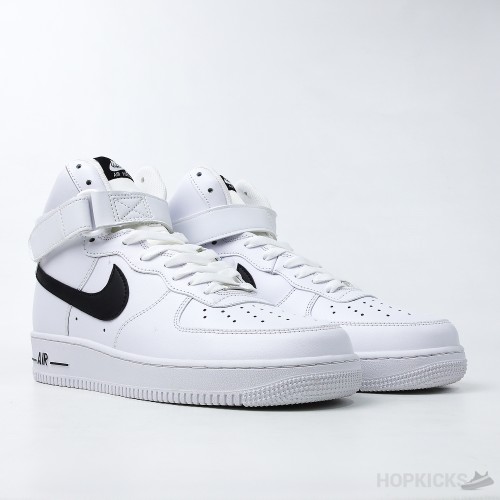 Nike Air Force 1 High White Black (Dot Perfect)