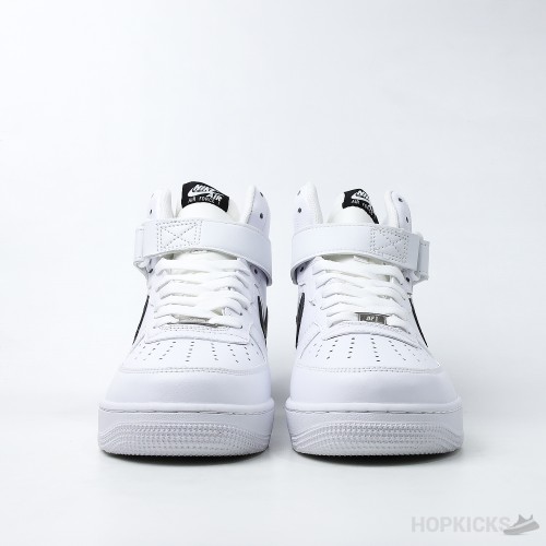 Nike Air Force 1 High White Black (Dot Perfect)