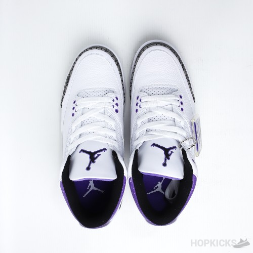 Air Jordan 3 Retro Dark Iris (Dot Perfect)