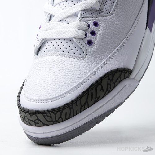 Air Jordan 3 Retro Dark Iris (Dot Perfect)