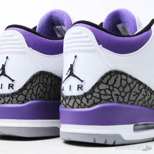 Air Jordan 3 Retro Dark Iris (Dot Perfect)