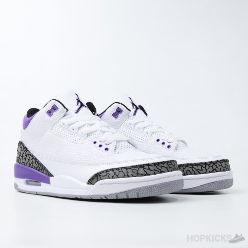 Air Jordan 3 Retro Dark Iris (Dot Perfect)