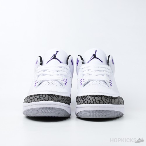 Air Jordan 3 Retro Dark Iris (Dot Perfect)