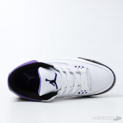 Air Jordan 3 Retro Dark Iris (Dot Perfect)