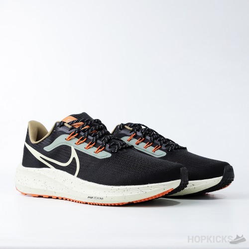 Nike Air Zoom Pegasus 39 Black Safety Orange (Dot Perfect)