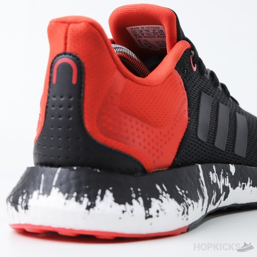 Pure Boost 21 'Black Vivid Red' (Dot Perfect)