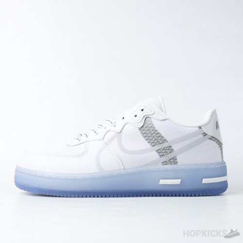 Nike Air Force 1 React "White Ice" (Dot Perfect)