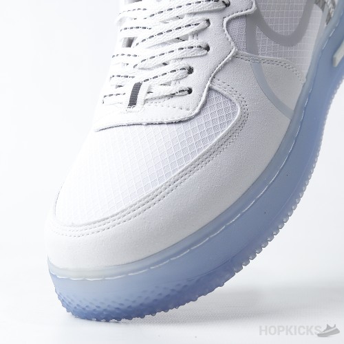 Nike Air Force 1 React "White Ice" (Dot Perfect)