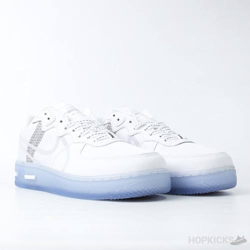 Nike Air Force 1 React "White Ice" (Dot Perfect)