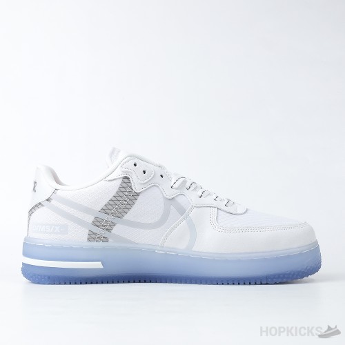 Nike Air Force 1 React "White Ice" (Dot Perfect)