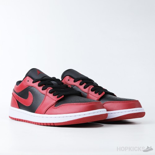 Air Jordan 1 Low Reverse Bred (Dot Perfect)