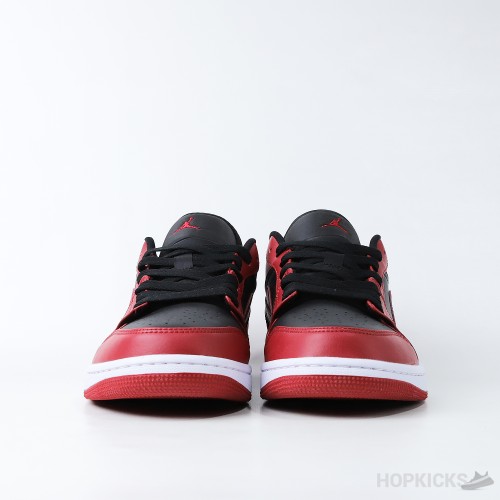 Air Jordan 1 Low Reverse Bred (Dot Perfect)