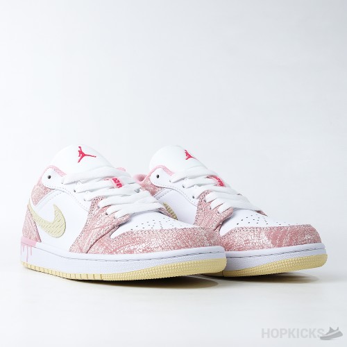 Air Jordan 1 Low Paint Drip (Dot Perfect)