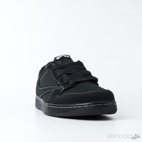 Travis Scott x Air Jordan 1 Low OG SP Black Phantom (Dot Perfect)