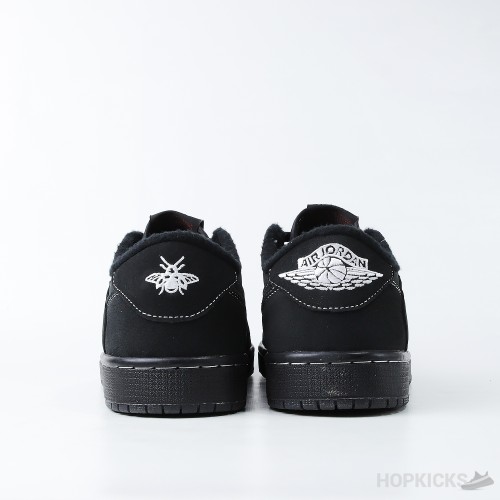 Travis Scott x Air Jordan 1 Low OG SP Black Phantom (Dot Perfect)
