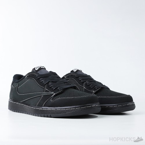 Travis Scott x Air Jordan 1 Low OG SP Black Phantom (Dot Perfect)