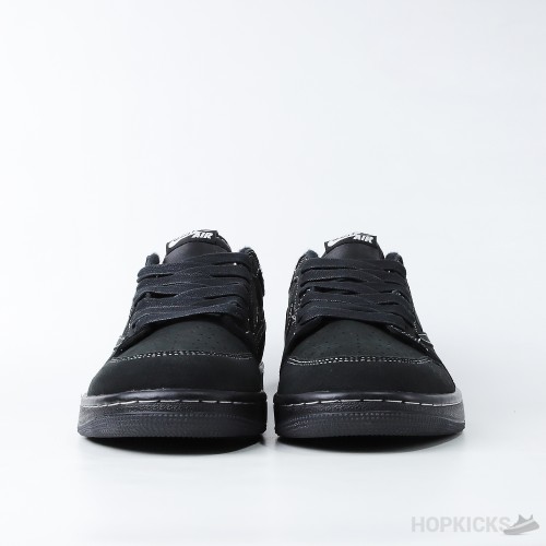 Travis Scott x Air Jordan 1 Low OG SP Black Phantom (Dot Perfect)