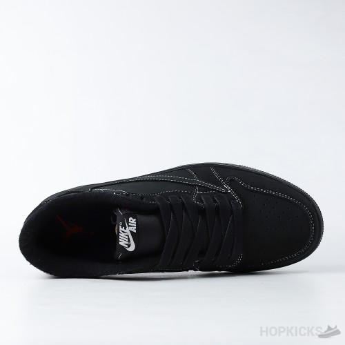 Travis Scott x Air Jordan 1 Low OG SP Black Phantom (Dot Perfect)