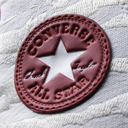 Converse Run Star Hike Hi White Logo Red