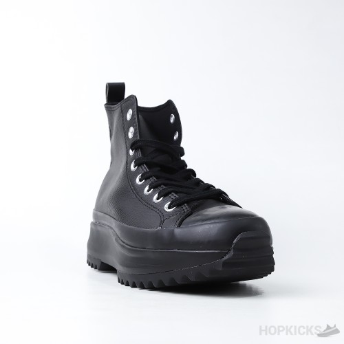 Converse Run Star Hike Hi Triple Black Leather