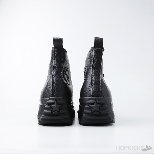 Converse Run Star Hike Hi Triple Black Leather