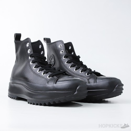 Converse Run Star Hike Hi Triple Black Leather