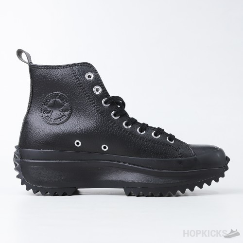 Converse Run Star Hike Hi Triple Black Leather