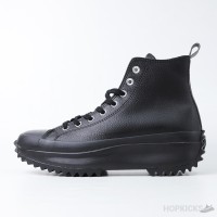 Converse Run Star Hike Hi Triple Black Leather