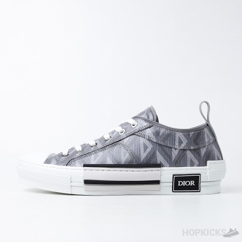 Dior B23 CD Diamond Canvas Gray (Dot Perfect)