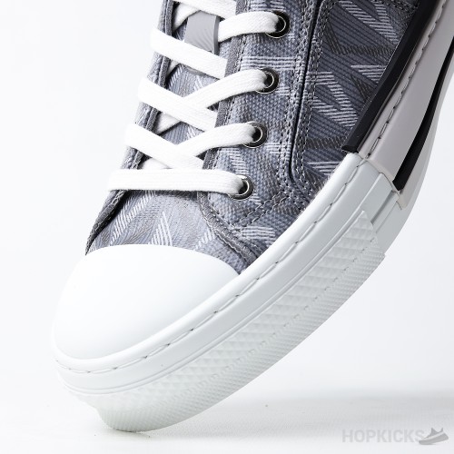 Dior B23 CD Diamond Canvas Gray (Dot Perfect)