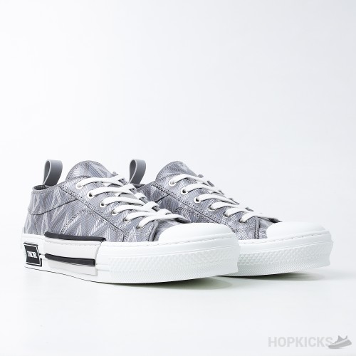 Dior B23 CD Diamond Canvas Gray (Dot Perfect)