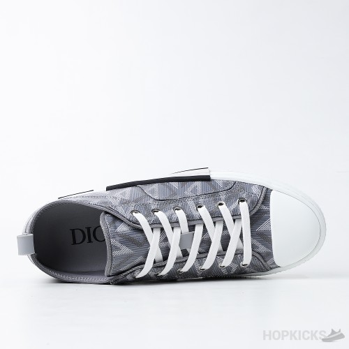 Dior B23 CD Diamond Canvas Gray (Dot Perfect)