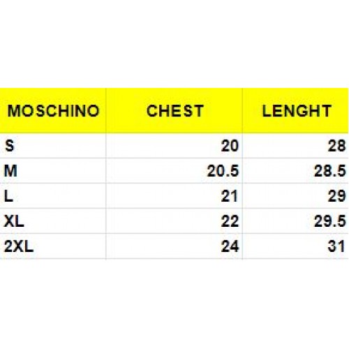 Moschino Chest Left Logo T-Shirt