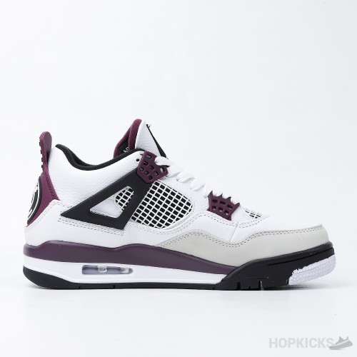 Paris Saint-Germain x Air Jordan 4 Retro 'Bordeaux' (Dot Perfect)