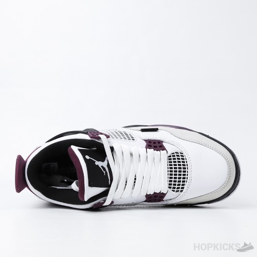 Paris Saint-Germain x Air Jordan 4 Retro 'Bordeaux' (Dot Perfect)