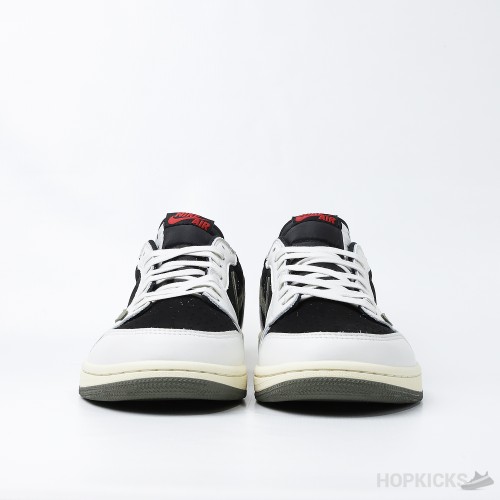 Travis Scott x Air Jordan 1 Low OG 'Olive' (Dot Perfect)