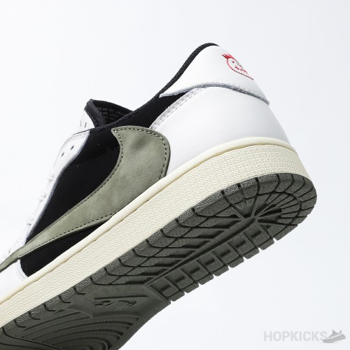 Travis Scott x Air Jordan 1 Low OG 'Olive' (Dot Perfect)