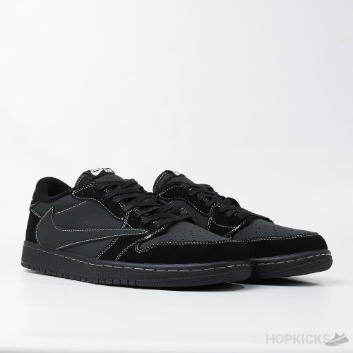 Travis Scott x Air Jordan 1 Low OG 'Black Phantom' (Dot Perfect)