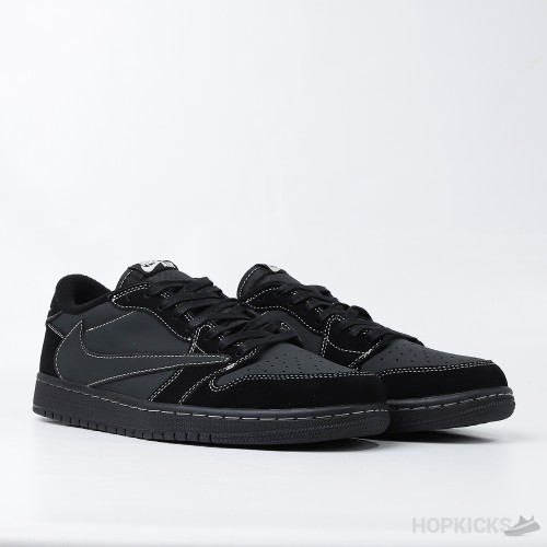 Travis Scott x Air Jordan 1 Low OG 'Black Phantom' (Dot Perfect)