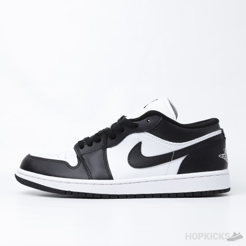 Air Jordan 1 Low Black White (Dot Perfect)