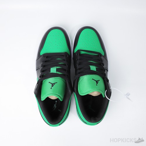 Air Jordan 1 Low 'Black Lucky Green' (Premium Plus Batch)