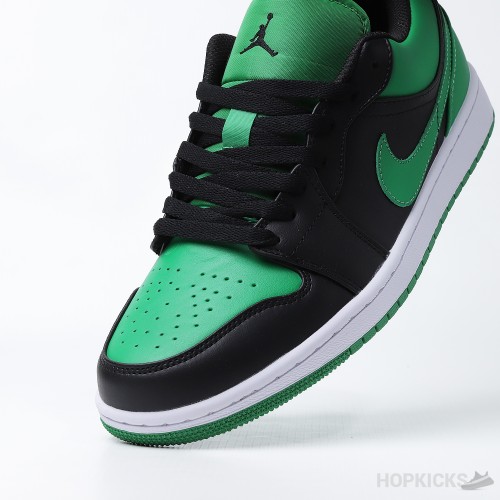 Air Jordan 1 Low 'Black Lucky Green' (Premium Plus Batch)